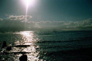 Pasifik 'teki Panorama Adası Maui, Hawaii