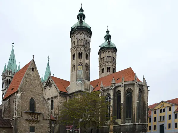 Naumburg, Saksonya 'nın Eski Kasabası' ndaki Tarihi Katedral