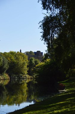 Berlin 'deki Charlottenburg Mahallesi' ndeki Landwehrkanal, Almanya 'nın başkenti