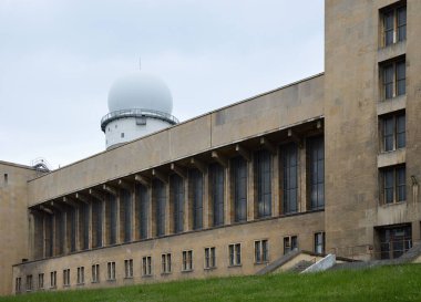 Historical Airport in the Neighborhood Tempelhof in Berlin, the Capital City of Germany clipart