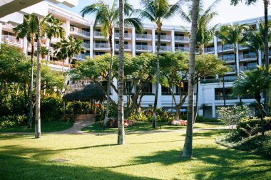 Maui, Hawaii 'de bir tatil köyü.