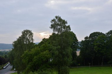 Bad Pyrmont, Aşağı Saksonya 'ya park et.