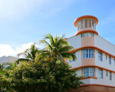 Miami South Beach, Florida 'daki Tarihi Sanat Deko Binası