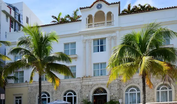 Miami South Beach, Florida 'da Tarihi Sanat Deko Bulding