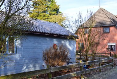 Eilte Köyü Sokak Sahnesi, Aşağı Saksonya