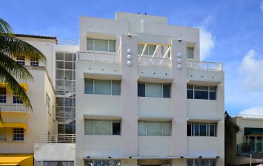 Miami South Beach, Florida 'daki Tarihi Sanat Deko Binası