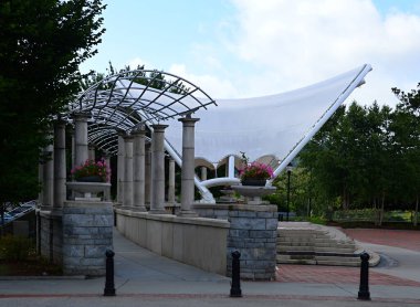 Ashville, Kuzey Carolina 'da Sokak Sahnesi