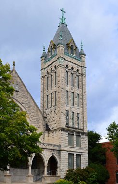 Asheville, Kuzey Carolina 'da Sokak Sahnesi