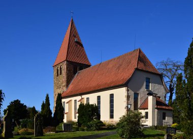 Historical Church in the Village Eystrup, Lower Saxony clipart