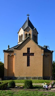 Historical Church in the Village Eystrup, Lower Saxony clipart