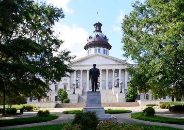 State Capitol in Columbia, the Capital of South Carolina clipart