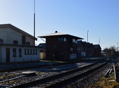 Walsrode, Aşağı Saksonya 'daki Demiryolu İstasyonu