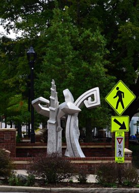 Asheville, Kuzey Carolina 'da Sokak Sanatı