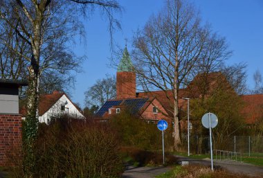 Walsrode kasabasındaki modern kilise, Aşağı Saksonya