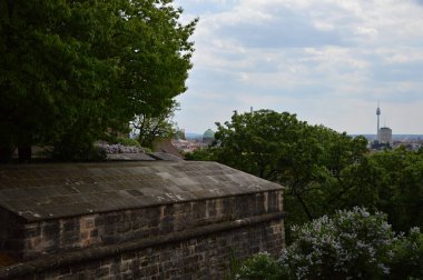 Nuremberg, Francona, Bavyera 'daki Tarihi Kale