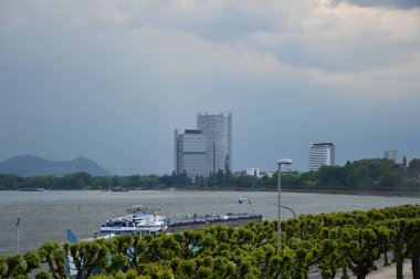 Kuzey Ren, Bonn 'daki Ren Nehri' nde Panorama - Vestfalya
