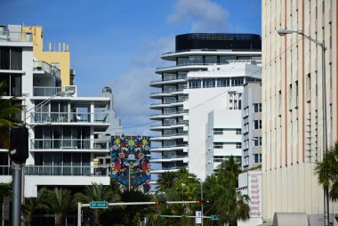 Miami Beach, Florida 'da Sokak Sahnesi