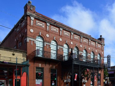 Tampa, Florida 'daki Ybor City Mahallesindeki Tarihi Bina