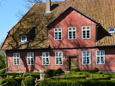 Oertze nehrindeki Mueden köyündeki tarihi bina, Aşağı Saksonya