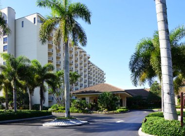 Meksika Fulf, Florida 'daki Marco Adası' nda bir tatil köyü.