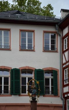 Ren Tand 'in başkenti Mainz' in tarihi binası- Palatinate