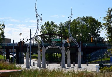 Mississippi 'ye park et, Memphis, Tennessee' de nehir.