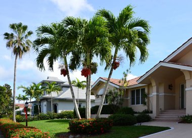 Marco Adası 'ndaki Sokak Sahnesi Meksika Körfezi, Florida