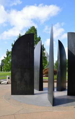 Washington 'un başkenti Olympia' daki Eyalet Kongre Binası 'nda anma töreni