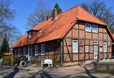 Oertze nehrindeki Mueden köyündeki tarihi bina, Aşağı Saksonya