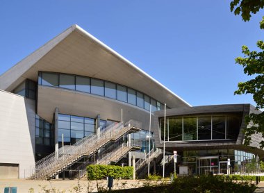 Schleswig-Holstein 'in başkenti Kiel' deki Arena.