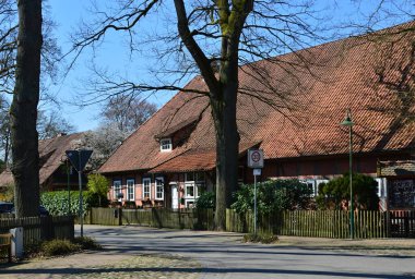 Oertze nehrindeki Mueden köyündeki tarihi bina, Aşağı Saksonya