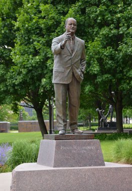 St. Paul 'daki Park Heykeli, Minnesota' nın başkenti