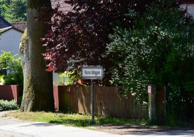 Köy Honerdingen Sokak Sahnesi, Aşağı Saksonya