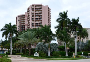 Meksika Körfezi, Florida 'daki Marco Adası' nda bir tatil yeri.