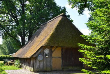 Aşağı Saksonya, Undeloh Köyündeki Tarihi Çiftlik