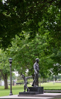 St. Paul 'daki Park Heykeli, Minnesota' nın başkenti