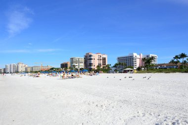Marco Adası 'ndaki sahil Meksika Körfezi, Florida