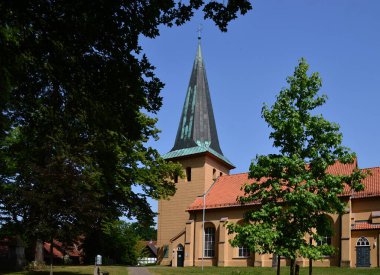 Schwarmstadt kasabasındaki tarihi kilise, Aşağı Saksonya