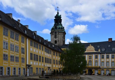Tarihsel Kale Heidecksburg Rudolstadt, Thuringia 'da