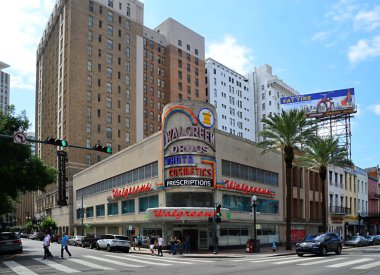 New Orleans, Louisiana 'da sokak sahnesi