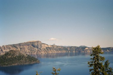 Mountain Landscape in Crater Lake National Park, Oregon