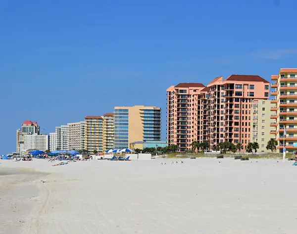 Meksika Körfezi 'ndeki Panorama, Orange Beach, Alabama