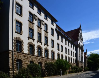 Hannover 'daki tarihi bina, Aşağı Saksonya' nın başkenti.