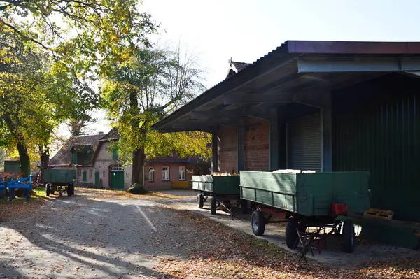 Şişman Sonbaharda Köy Dueshorn, Aşağı Saksonya 'da