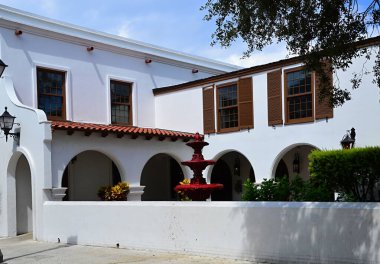 Historical Building in the Old Town of St. Augustine, Florida