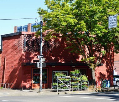 Street Scene in Downtown Eugene, Oregon