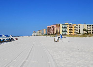 Meksika Körfezi 'ndeki Panorama, Orange Beach, Alabama