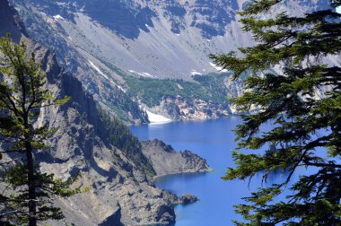 Krater Gölü Ulusal Parkı, Oregon 'da Panorama