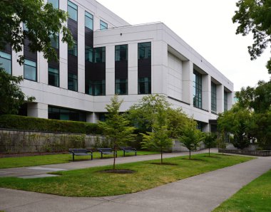 Oregon 'un başkenti Salem' deki Eyalet Meclisi Yönetim Binası.