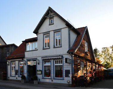 Walsrode şehrinde sonbahar, Aşağı Saksonya